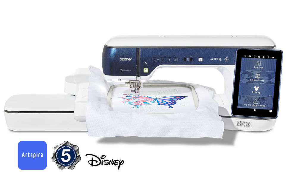 Brother Aveneer EV1 Macchina per cucito quilt e ricamo