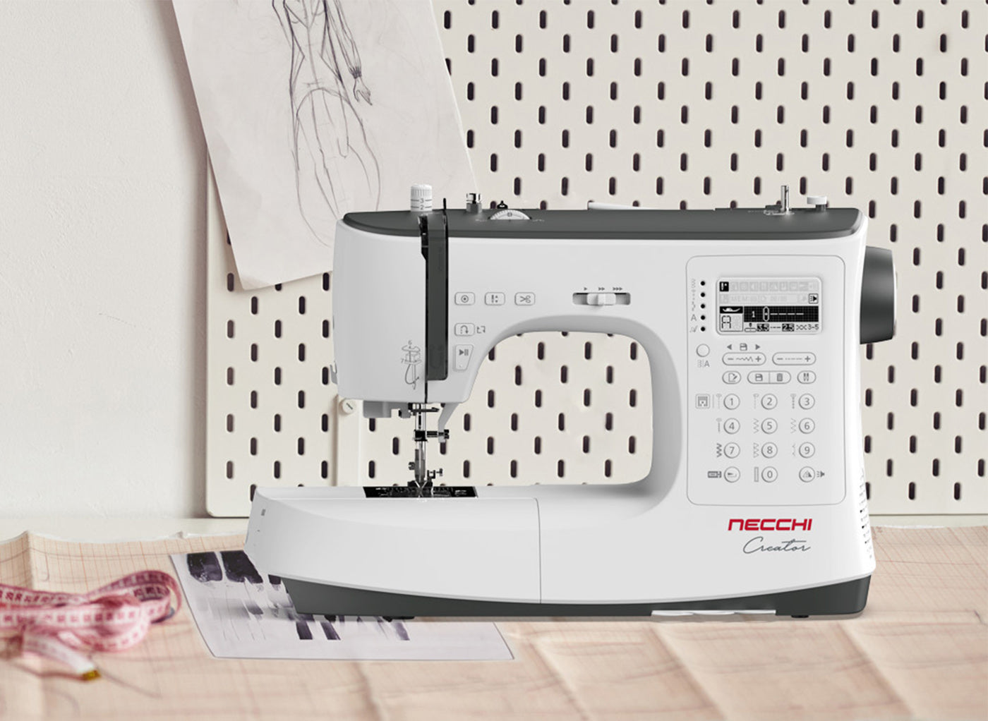 Necchi Creator C360 Macchina Per Cucire