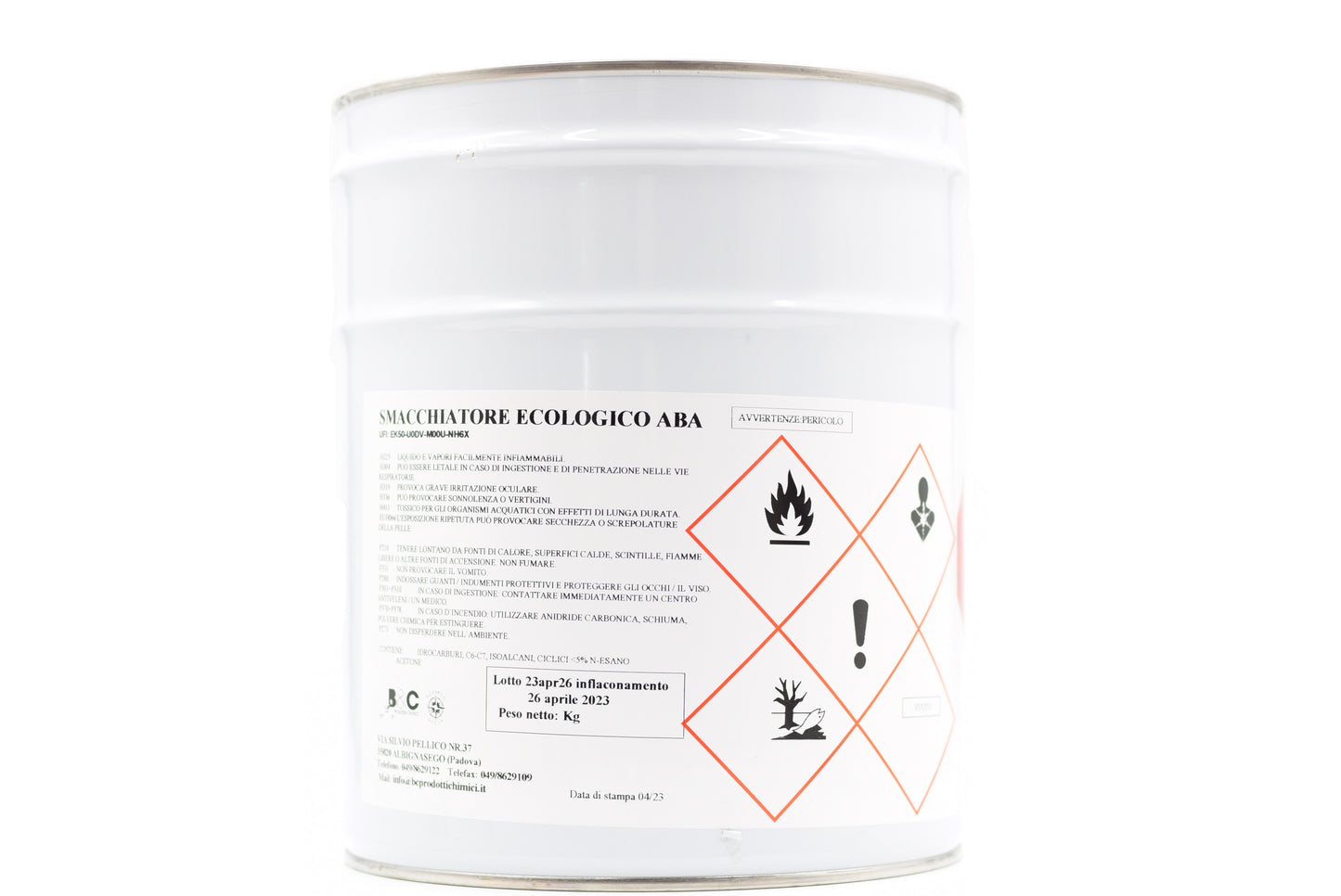 SMACCHIATORE ECOLOGICO ABA