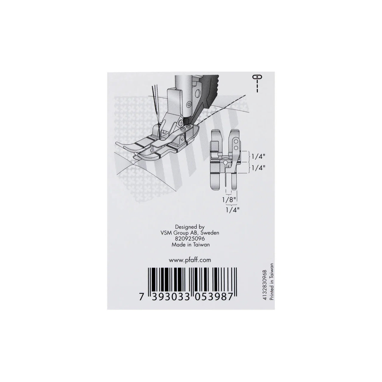 Piedino Per Cucitura Stitch-In-Ditch