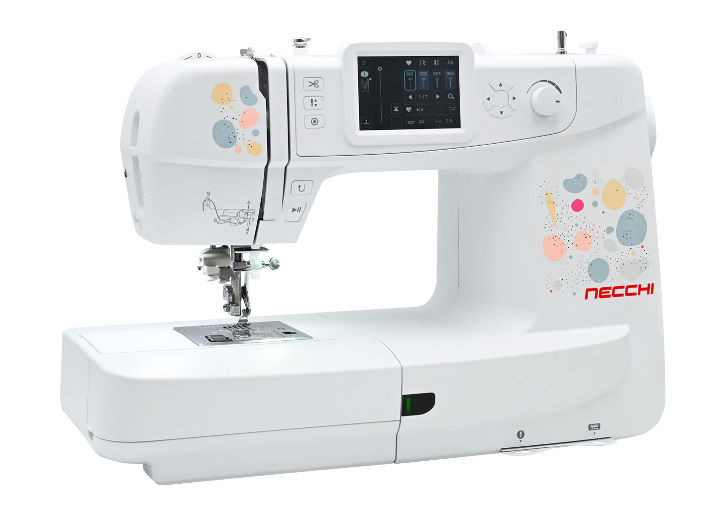 Necchi Sweet NE210 Macchina per Cucire e Ricamare in collaborazione con Eleonora Galvagno