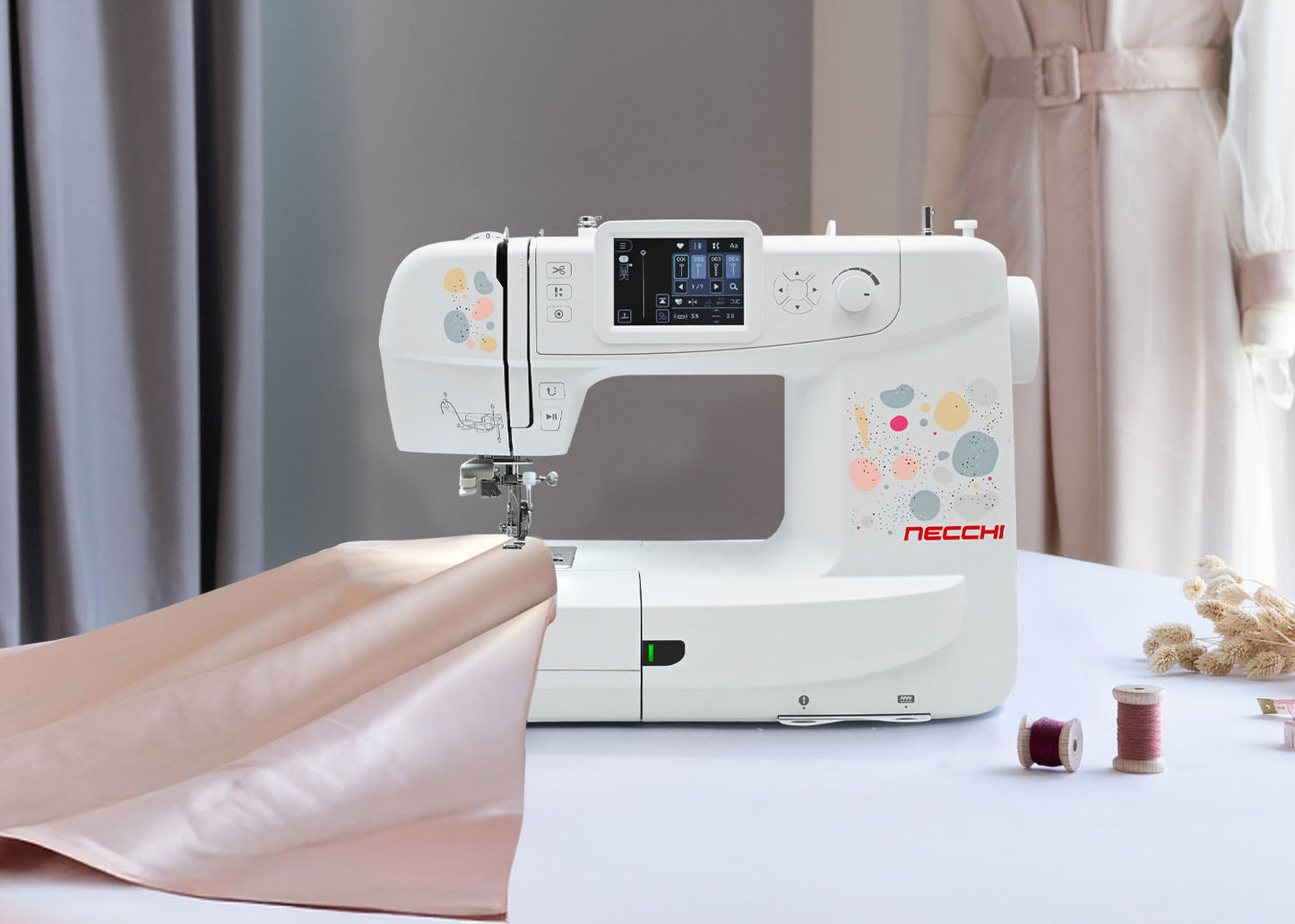 Necchi Sweet NE210 Macchina per Cucire e Ricamare in collaborazione con Eleonora Galvagno