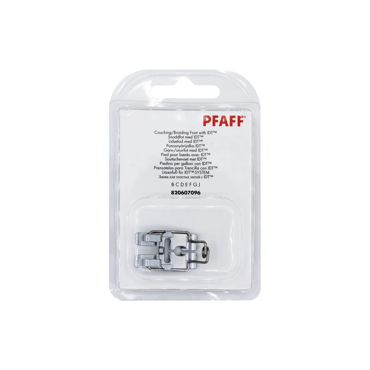 Piedino Bordo stretto con IDT Pfaff Piedino Bordo stretto con IDT Pfaff