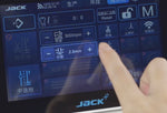 Copertura Jack K10+ A Braccio Avanzata Con Pannello Touch Screen