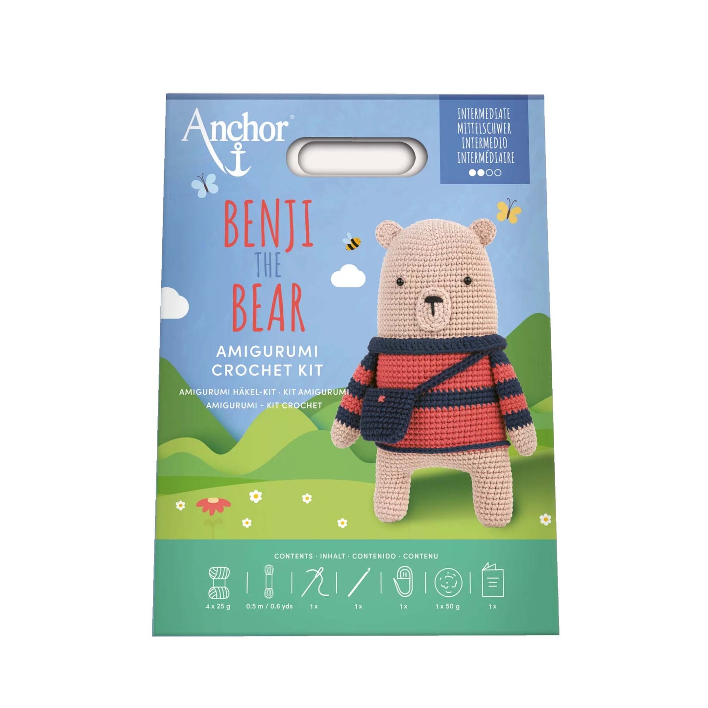Kit Amigurumi Benji The Bear – Anchor