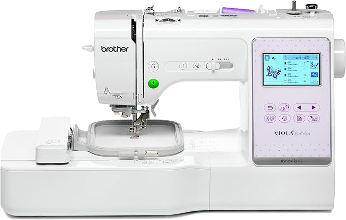 Macchina per Cucire e Ricamare Innovis MV (Meraviglia), Esclusiva Collaborazione VIOLA e Brother