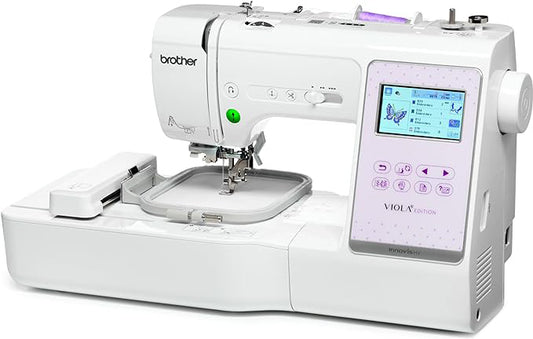 Macchina per Cucire e Ricamare Innovis MV (Meraviglia), Esclusiva Collaborazione VIOLA e Brother
