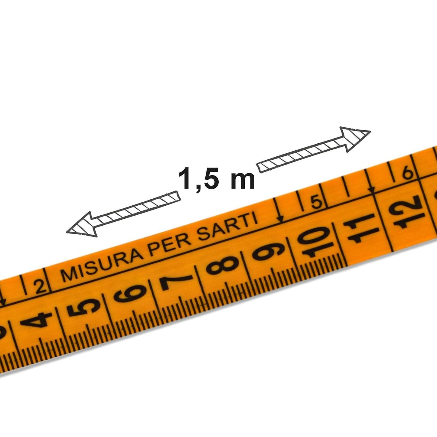 Metro Da Sarta 150 Cm Giallo