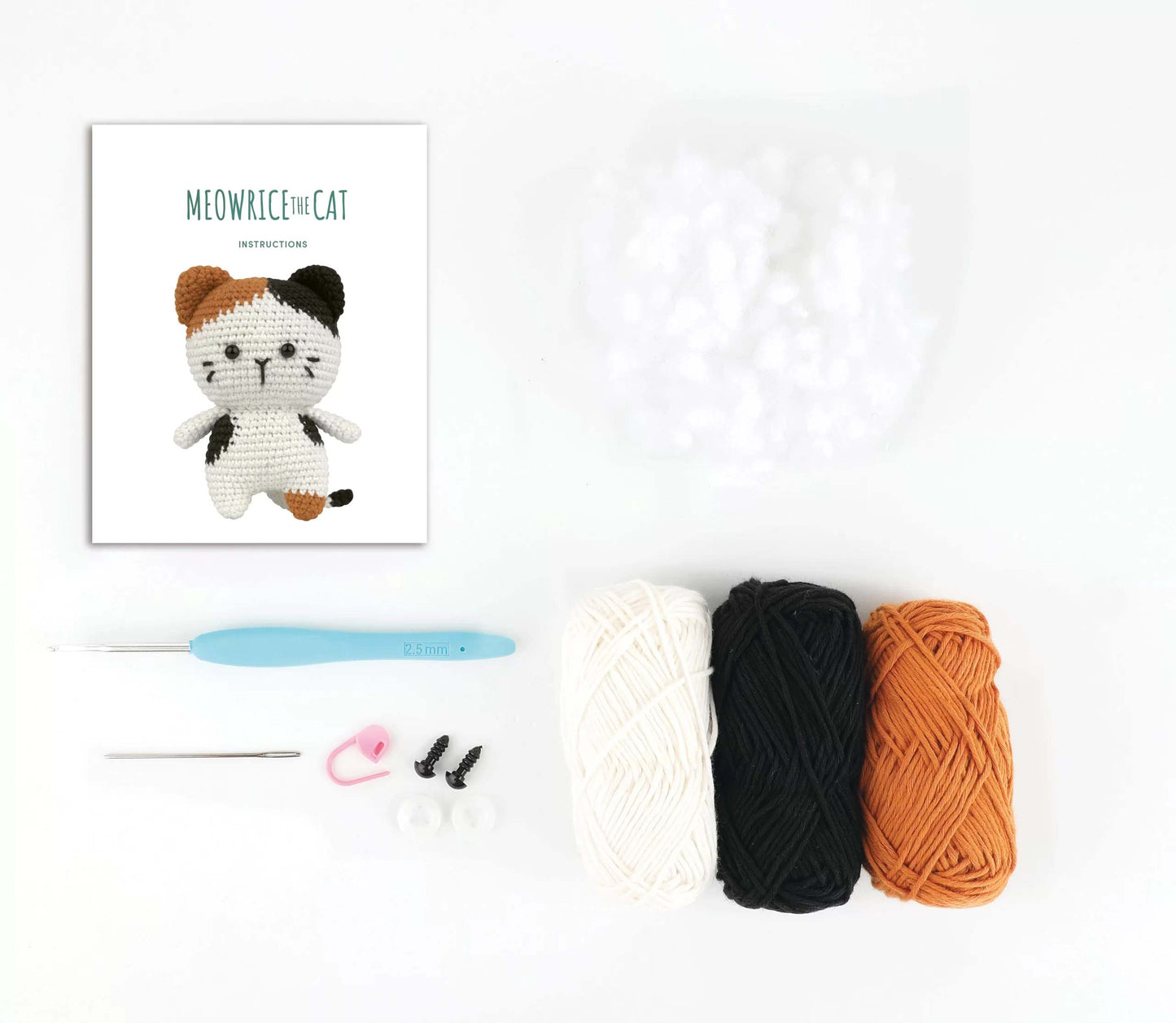 Kit Amigurumi Meowrice The Cat – Anchor