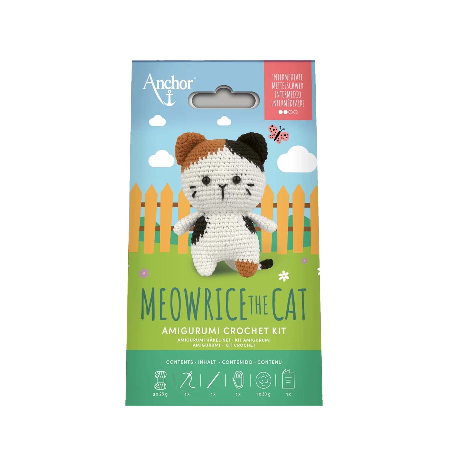 Kit Amigurumi Meowrice The Cat – Anchor