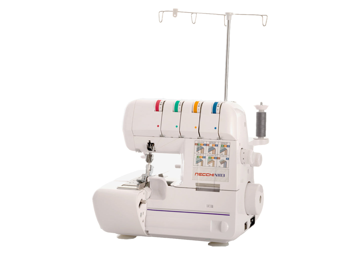 Necchi N183 tagliacuci + 5 anni di Garanzia
