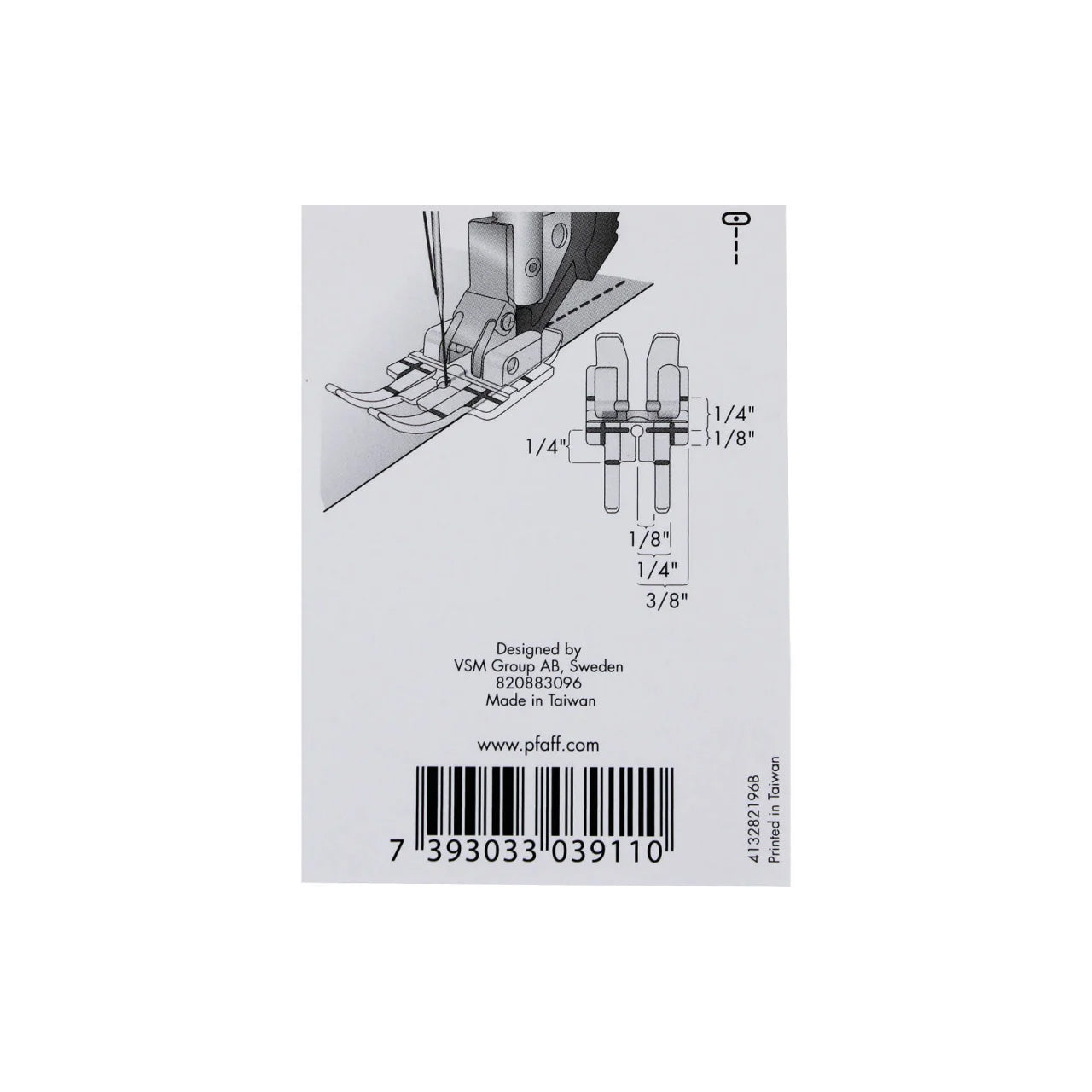 Piedino Trasparente Per Quilt Da 6 mm