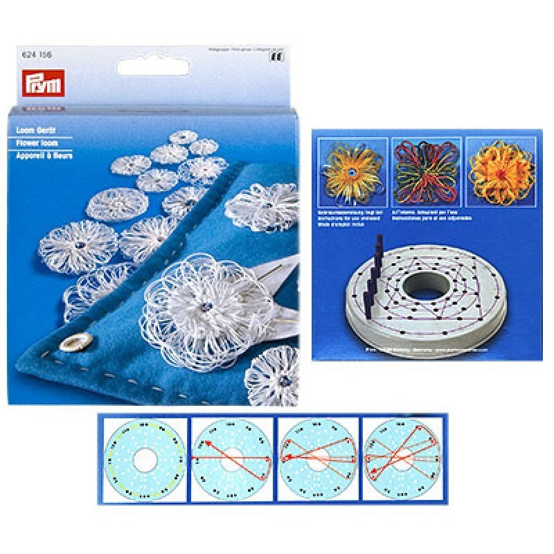 Telaio strumento per creare fiori con cordoncino lana Prym Art. 624156