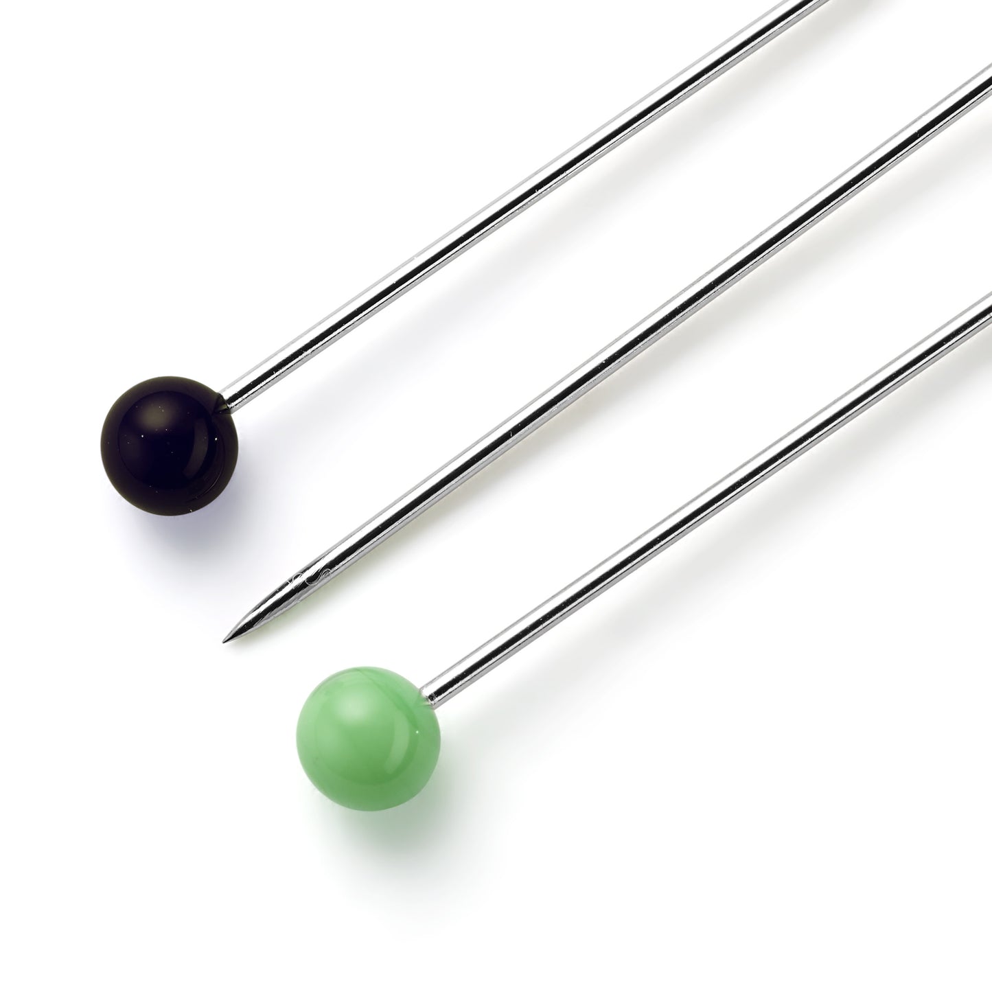 Spilli con testa di vetro colorati 0,60 x 30 mm -PRYM ART. 029265