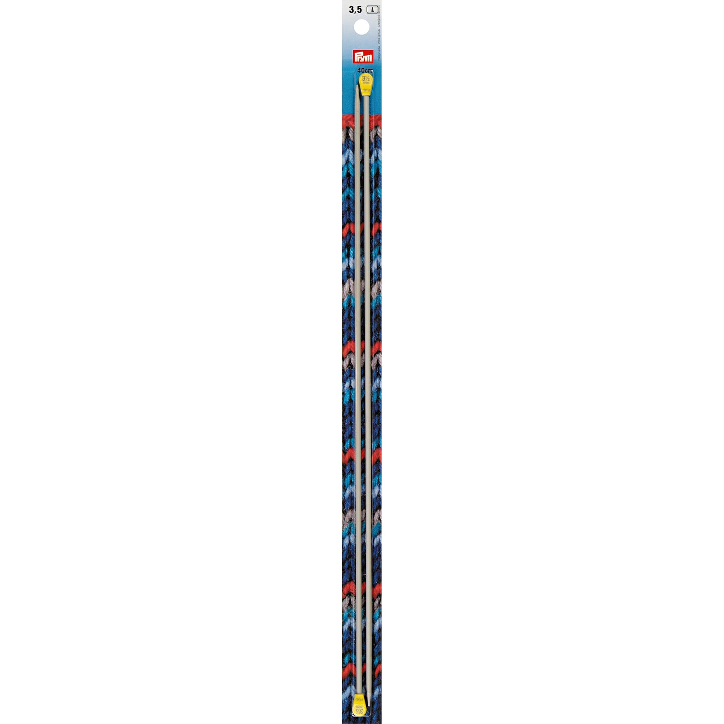 Ferri maglia con pomoli 40 cm, 3,50 mm - PRYM ART. 191475