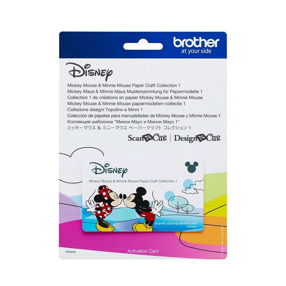 Scheda Disney n.1"Topolino & Topolina"