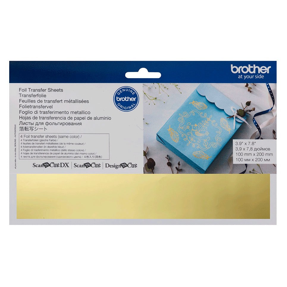 Fogli per laminare con kit foil CAFTSGLD1 per ScanNCut - Oro