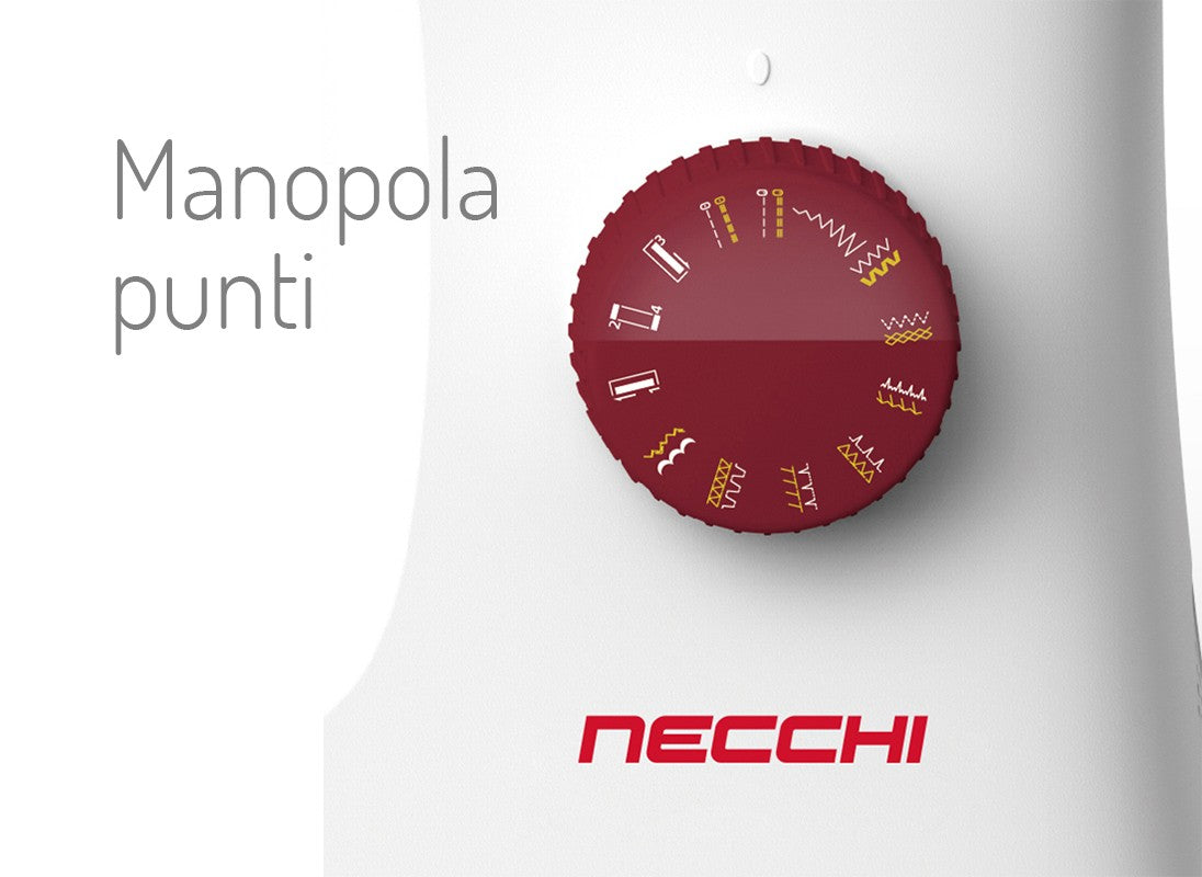 Necchi K417A Macchina Per cucire + 5 anni di Garanzia