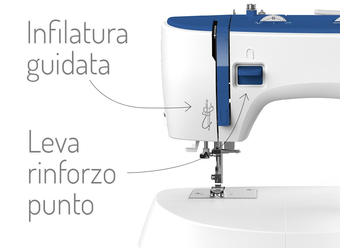 Necchi K432A Macchina Per cucire + 5 anni di Garanzia