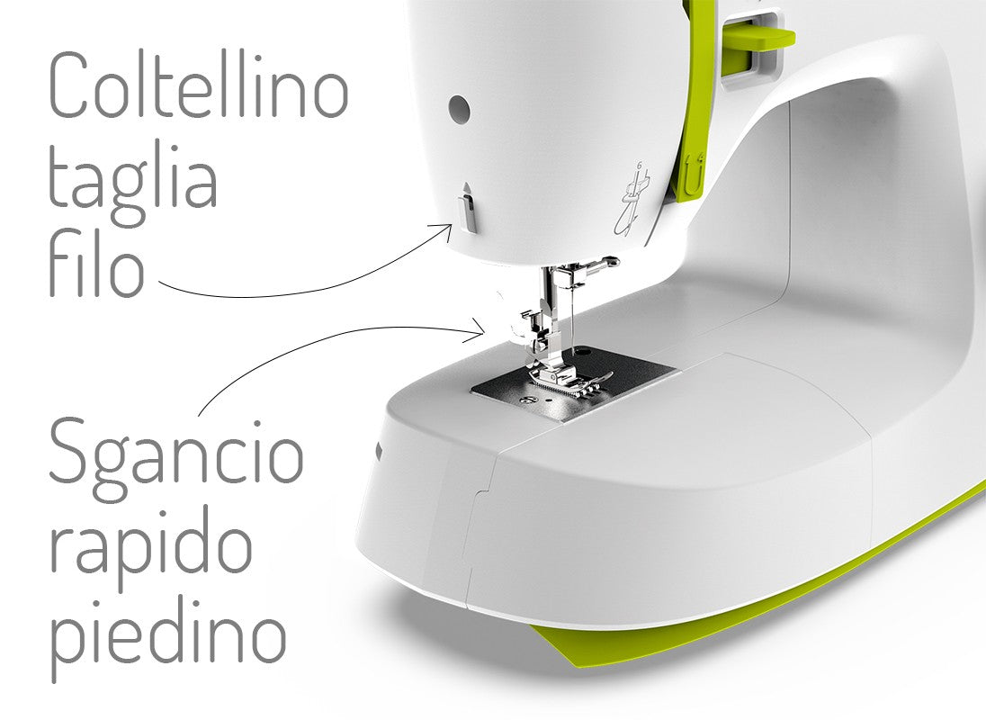 Necchi K408A Macchina Per Cucire + 5 Anni di Garanzia