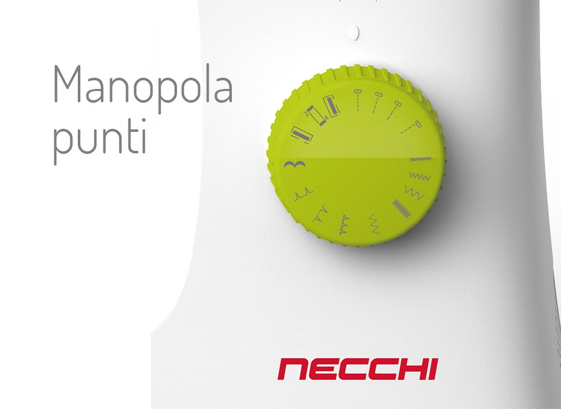 Necchi K408A Macchina Per Cucire + 5 Anni di Garanzia