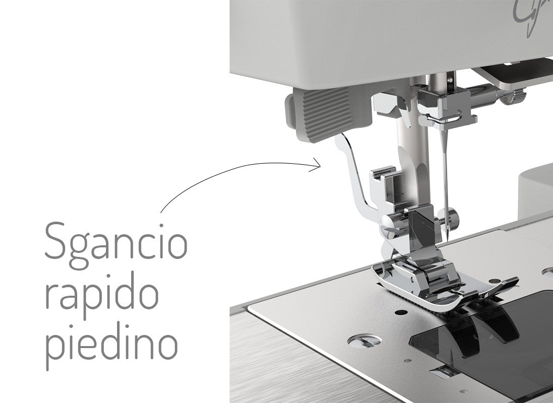 Necchi Q421A macchina per cucire Con Borsa Prym Inclusa