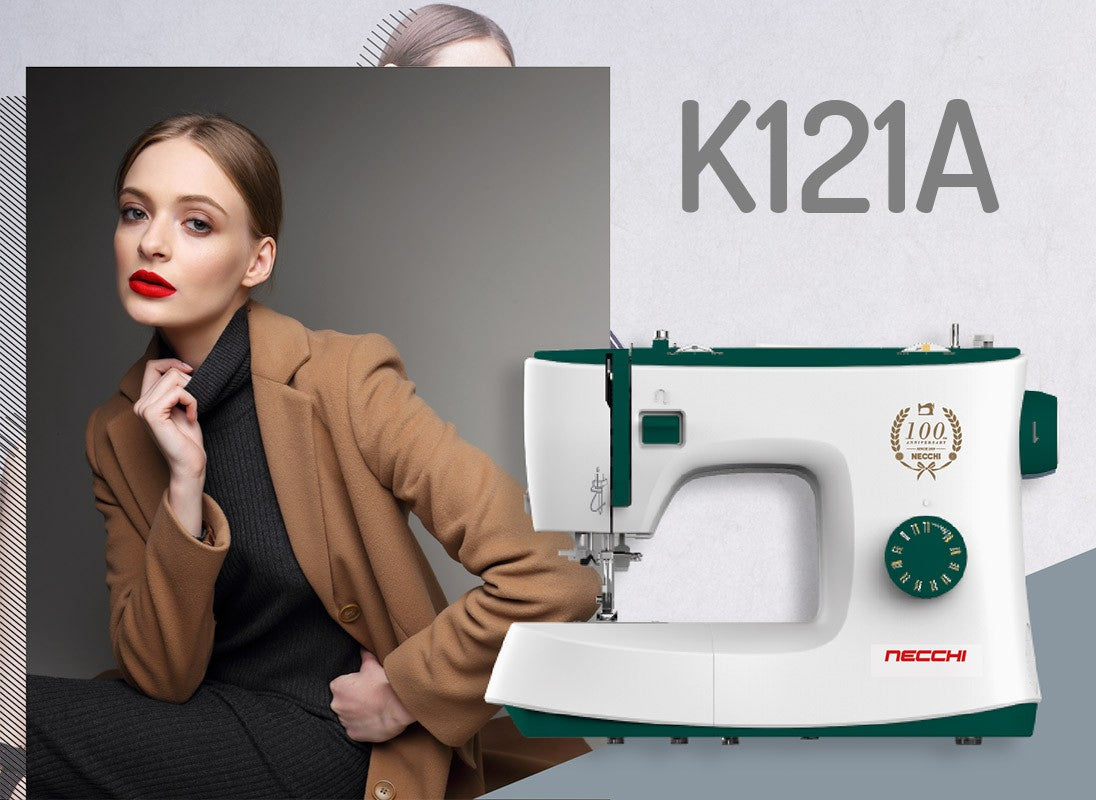 NECCHI K121A MACCHINA PER CUCIRE + 5 Anni di Garanzia