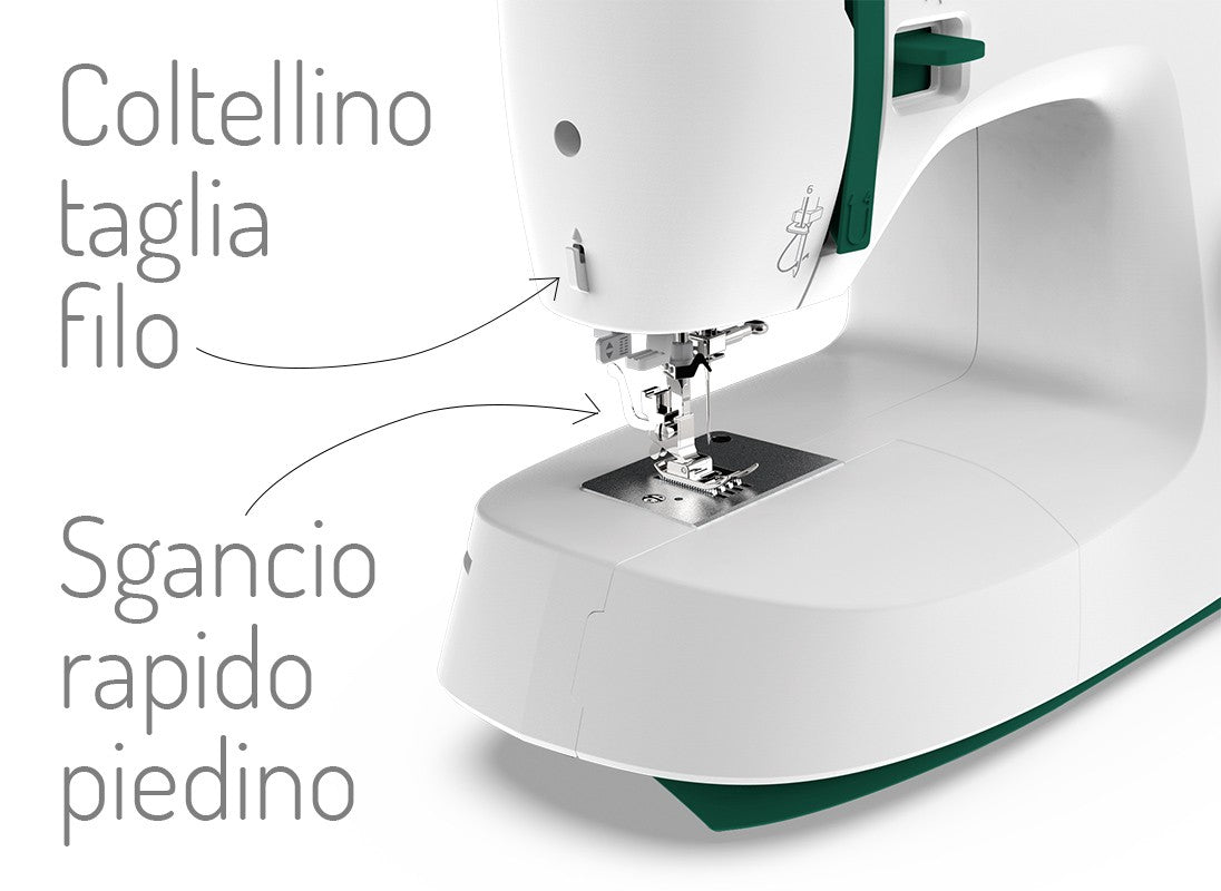 NECCHI K121A MACCHINA PER CUCIRE + 5 Anni di Garanzia