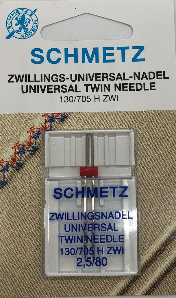 Gemello universale 130/705 H-ZWI 2,5 mm f.80 Aghi Schmetz