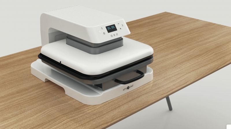Termopressa automatica 38x38 cm 220V con Spina Europea
