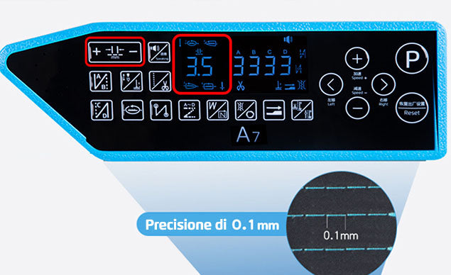 Lineare Jack A7 Con Movimento Della Griffa Digitale