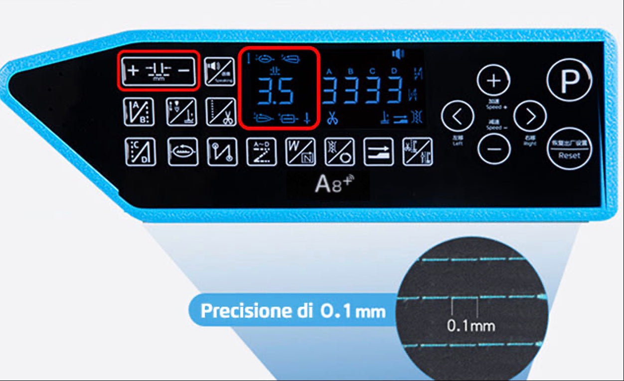 Lineare Jack A8 Lineare Avanzata Con Movimento Della Griffa Digitale E Braccio Maggiorato