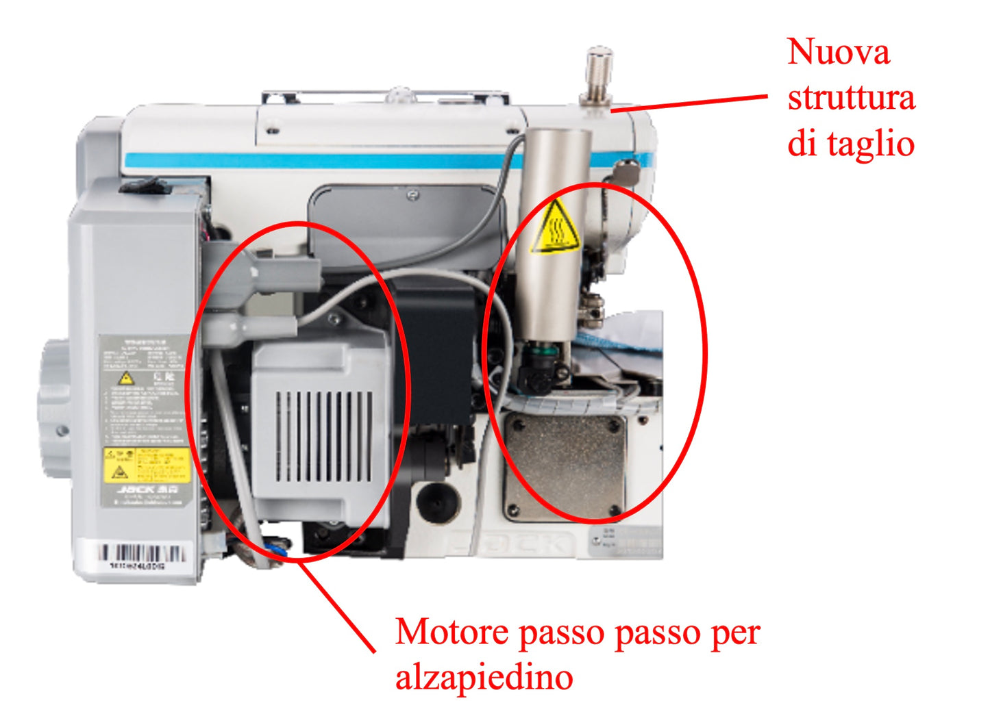 Tagliacuci Jack C6 Avanzata Con Adattamento Automatico Dello Spessore