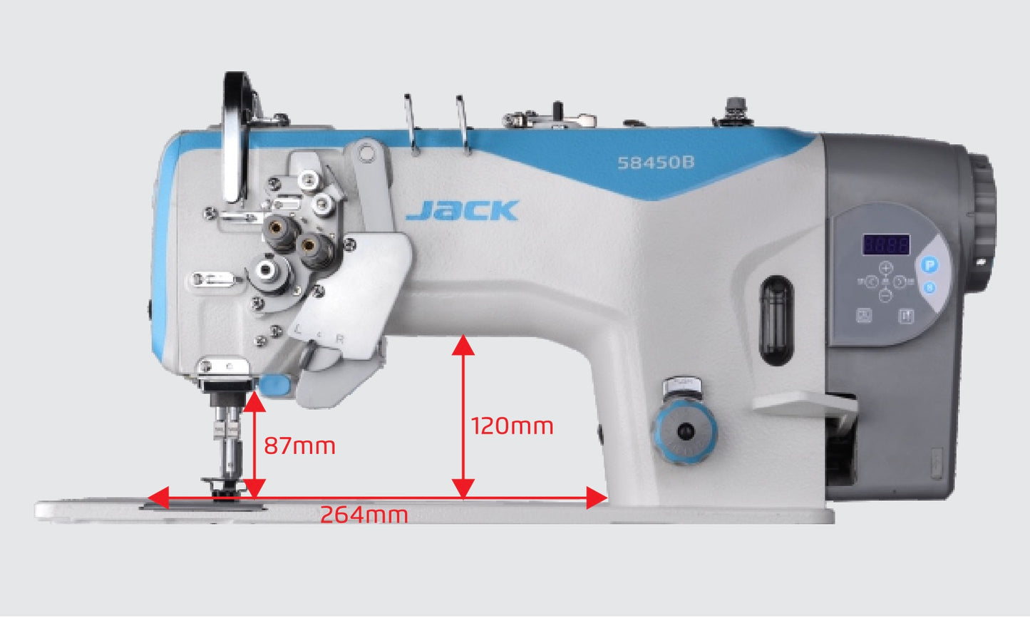 2 Aghi Disinnestabili A Punto Annodato Jack 58450J-405E crochet standard