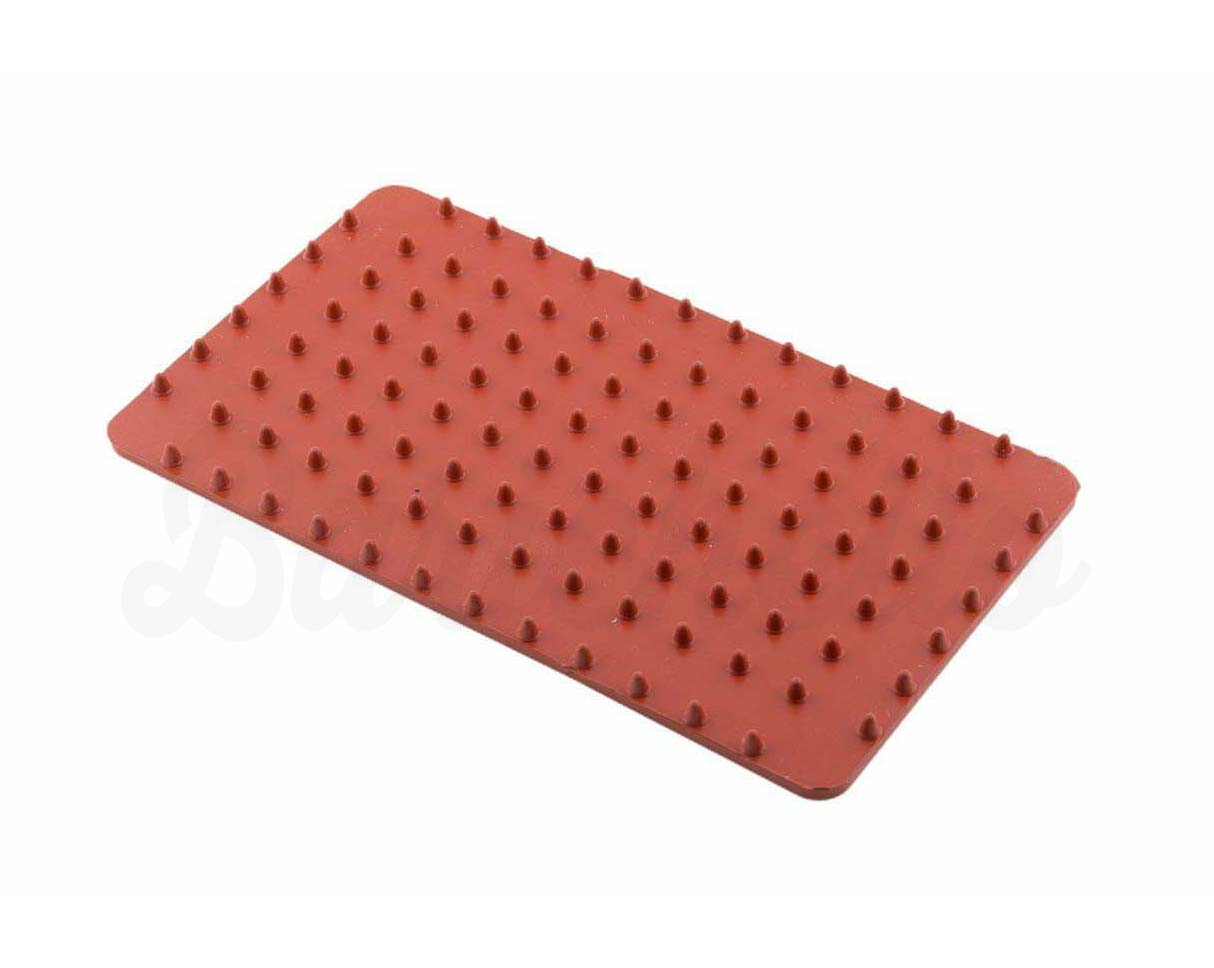 Suoletta Appoggiaferro In Silicone Rosso