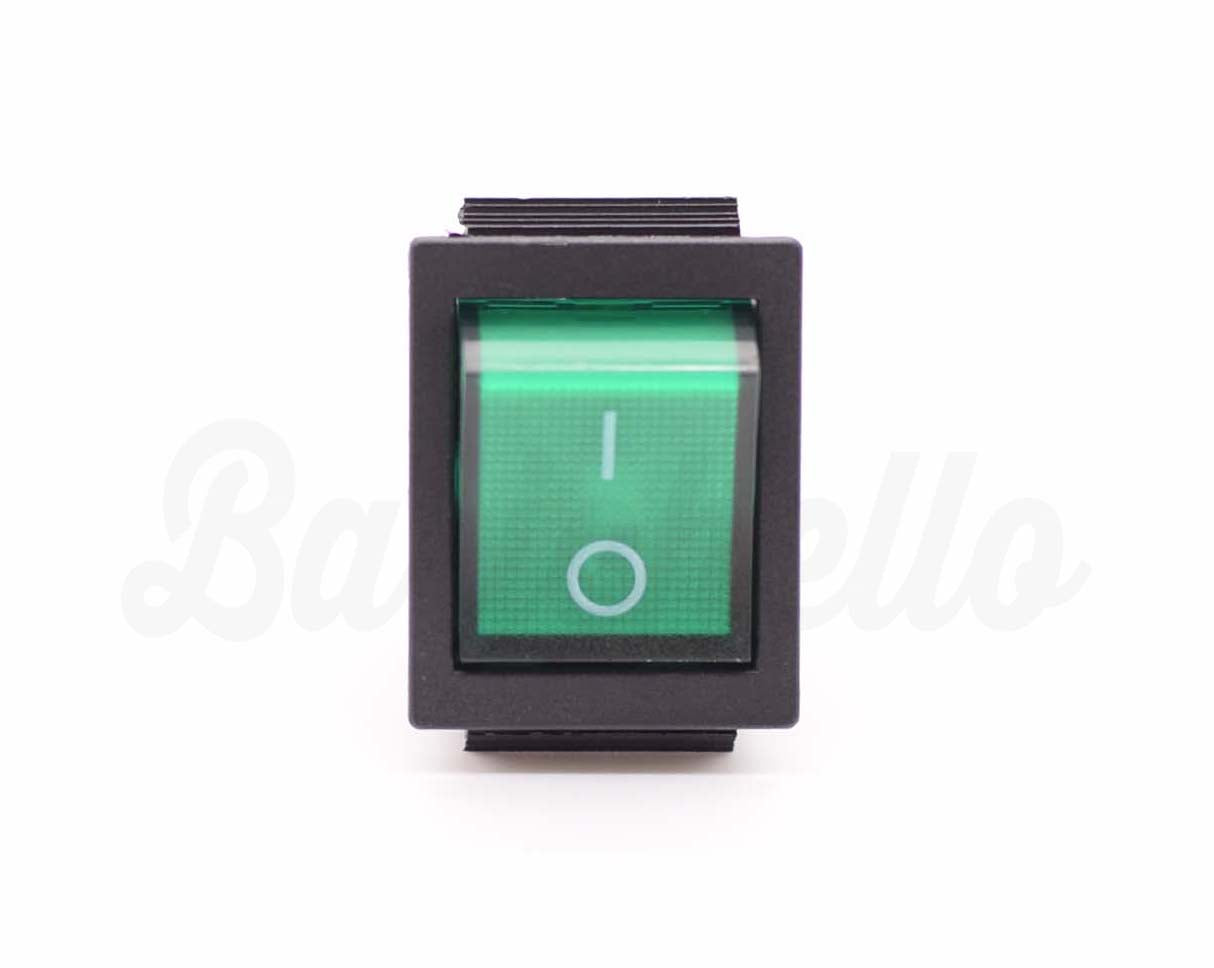 Interruttore Con Led Verde Battistella
