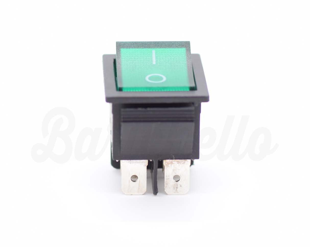 Interruttore Con Led Verde Battistella