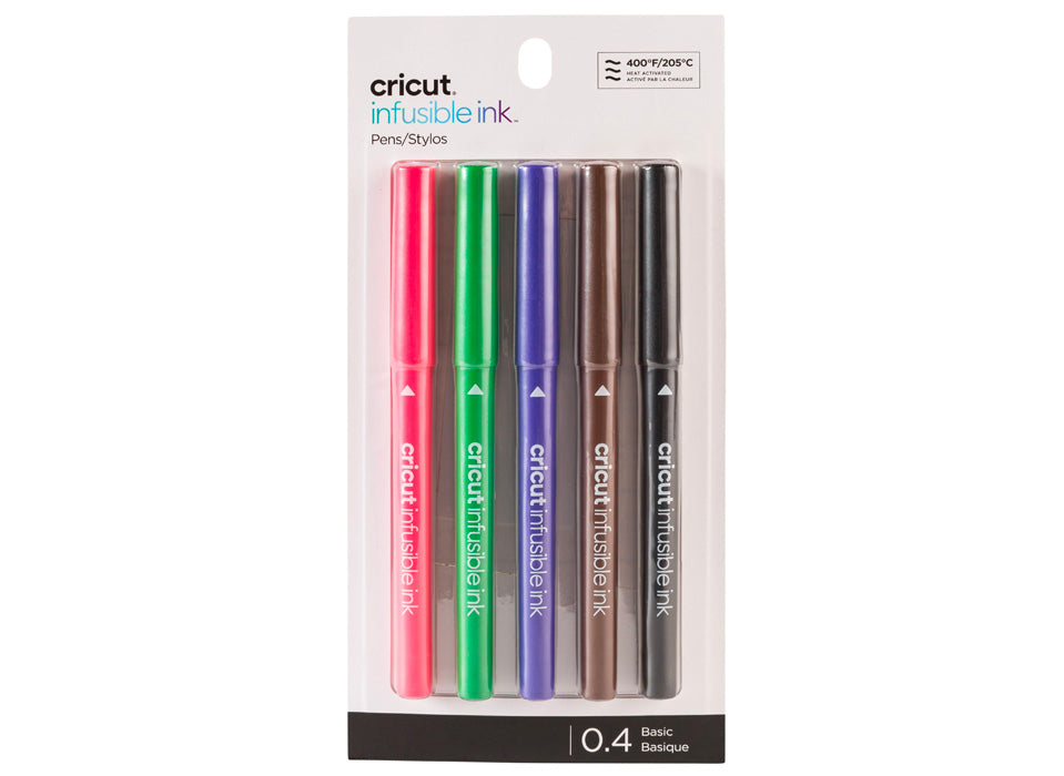 CRICUT PENNARELLI INFUSIBILE INK BASICHE 0.4