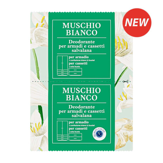 BUSTA PROFUMATA ARMADI E CASSETTI MUSCHIO BIANCO