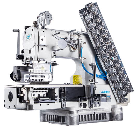 Copertura Jack 8009 Multiaghi 12 Aghi Con Rasafilo Automatico