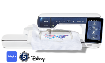 Brother Aveneer EV1 Macchina per cucito quilt e ricamo