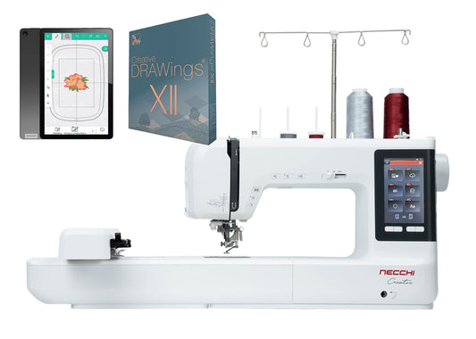 NECCHI CREATOR C2000 Con Tablet e  Software DRAWings Creative XII