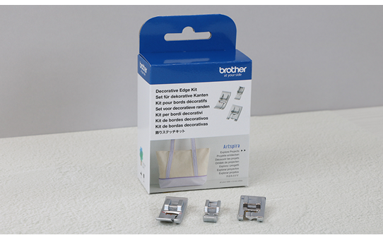 Kit piedini premistoffa per bordi decorativi FP02