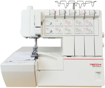Necchi NCV10A Macchina tagliacuci a 2/3/4/5 fili