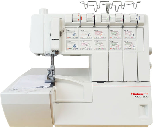 Necchi NCV10A Macchina tagliacuci a 2/3/4/5 fili