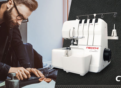 Necchi Creator C12 + Kit Piedini E 5 Anni di Garanzia