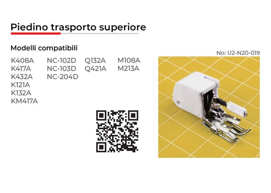 NECCHI PIEDINO TRASPORTO SUPERIORE