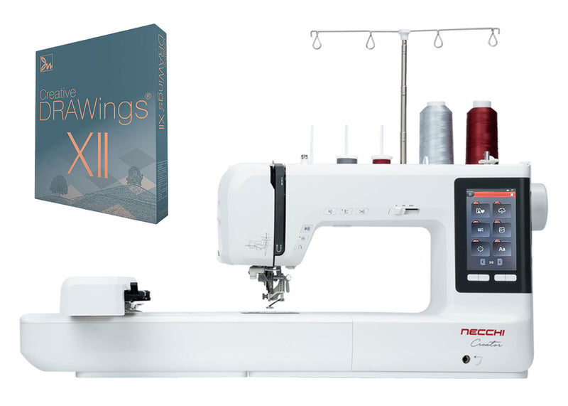NECCHI CREATOR C2000 con  Software DRAWings Creative XII