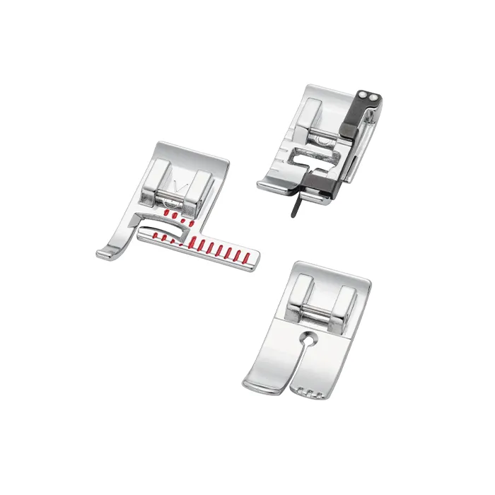 Kit piedini premistoffa per cuciture accurate Brother FP01