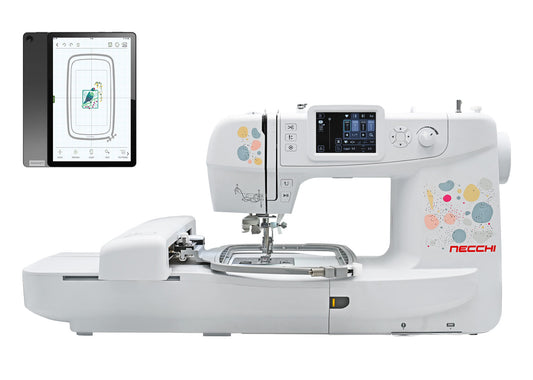 Necchi Sweet NE210 Macchina per Cucire e Ricamare in collaborazione con Eleonora Galvagno
